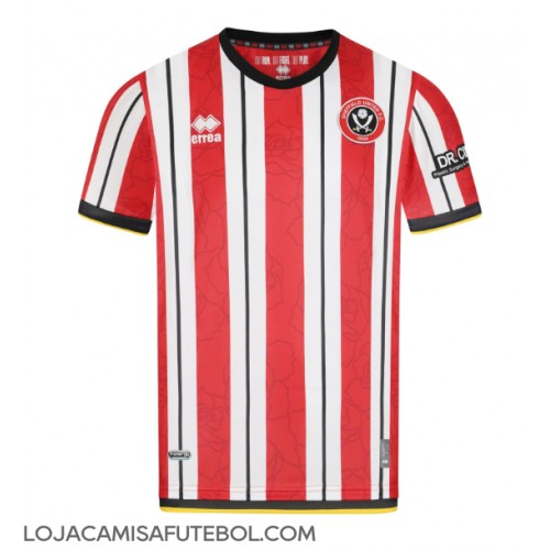 Camisa de Futebol Sheffield United Equipamento Principal 2024-25 Manga Curta